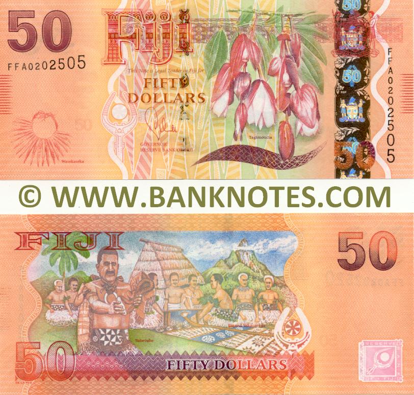 Fiji 50 Dollars (2012) (FFA0202505) UNC