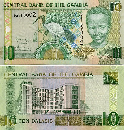 Gambia 10 Dalasis (2006) (D218902x) UNC
