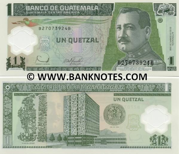 Guatemala 1 Quetzal 2006 (B270739xxB) UNC