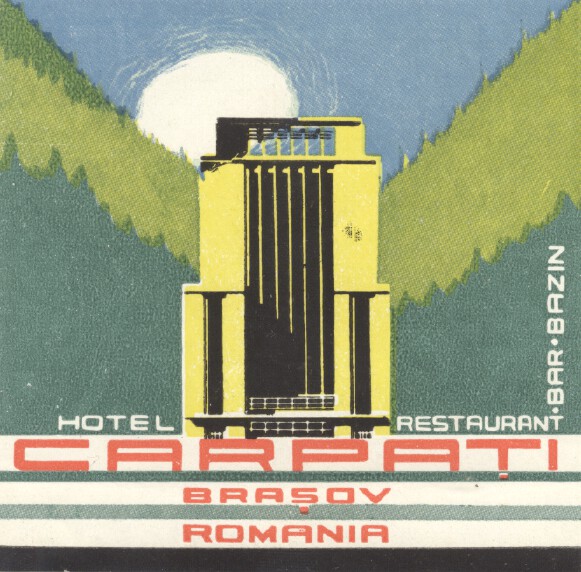 Romania: Brasov: Hotel Carpati (XX c.) (MNH, new)