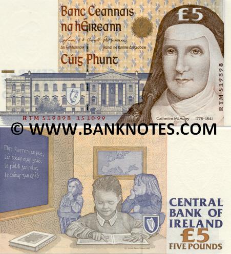 Ireland (Eire) 5 Pounds 1999 (RTM 519868) UNC