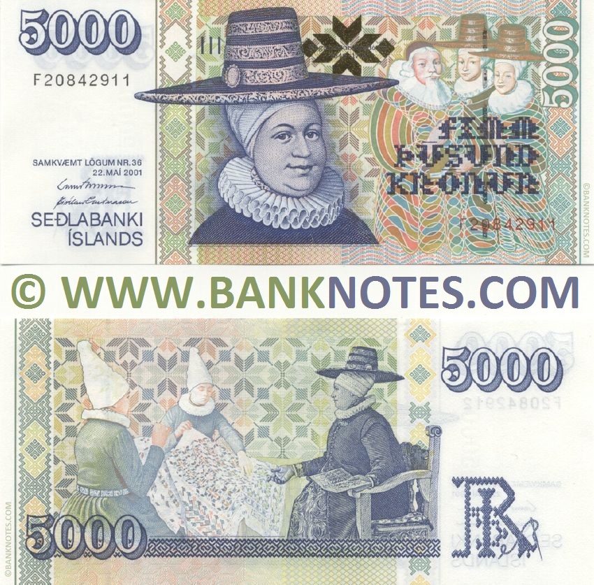 Iceland 5000 Kronur 22.5.2001(2005) (F20842911) UNC