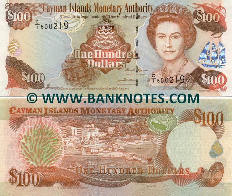 Cayman Islands 100 Dollars 2006 (C/I 500219) UNC
