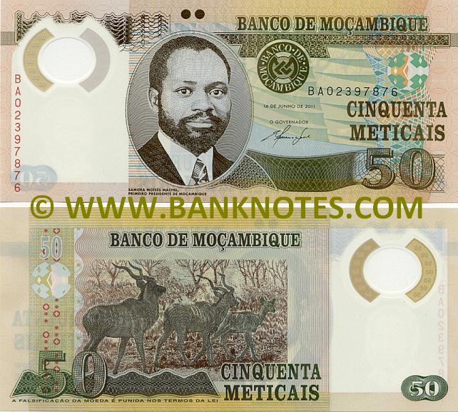 Mozambique 50 Meticais 16.6.2011 (BA023976xx) UNC