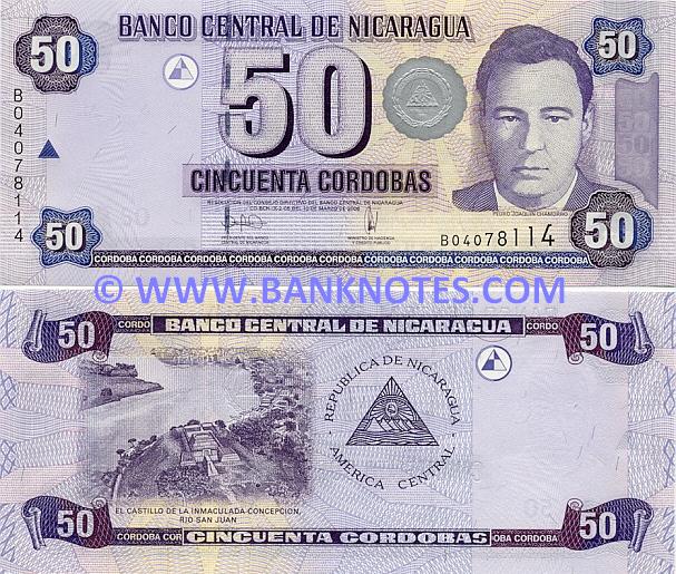 Nicaragua 50 Cordobas 2006 (B040781xx) UNC