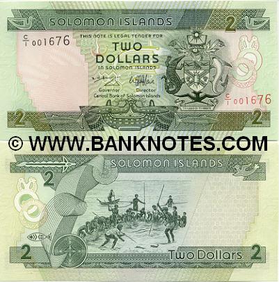 Solomon Islands 2 Dollars (1997) (C/3 2004xx) UNC