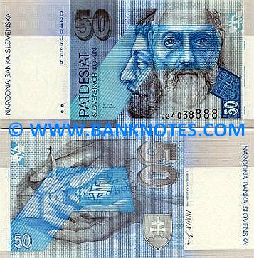 Slovakia 50 Korun 16.11.2005 (K51852xxx) UNC