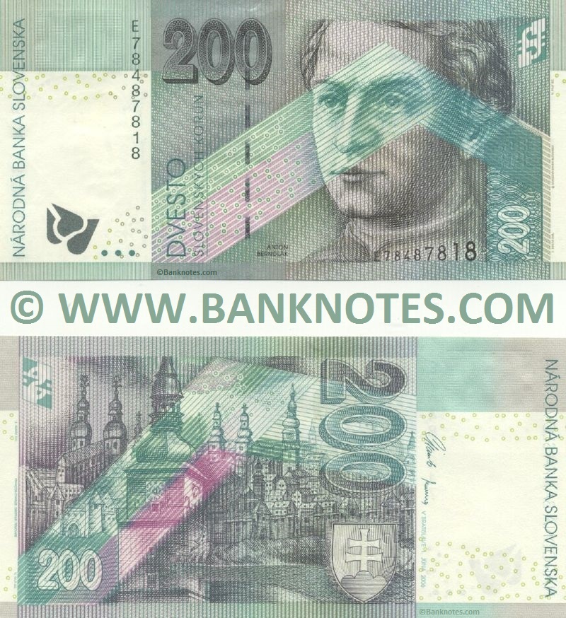 Slovakia 200 Korun 2006