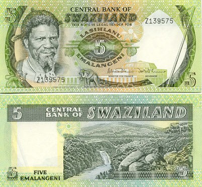 Swaziland 5 Emalangeni (1984) (J671253) UNC