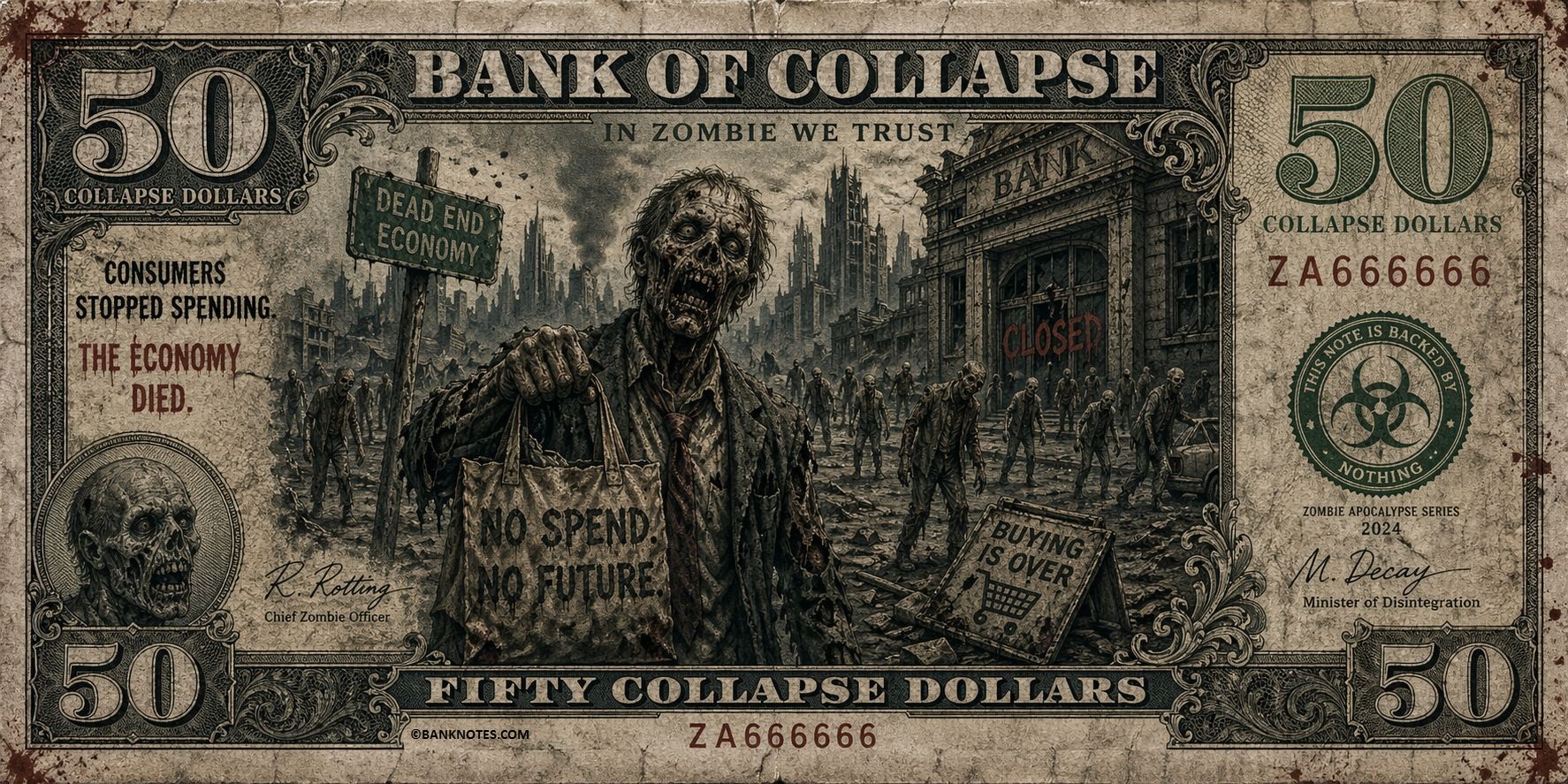 Bank of Collapse 50 Dollars 2024 (Private release)