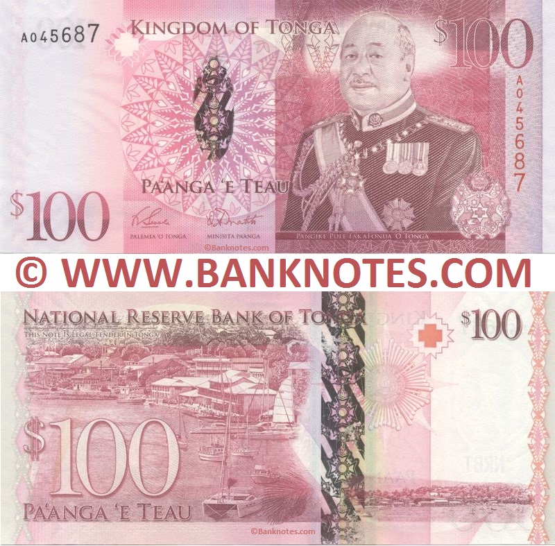 Tonga 100 Pa'anga (2008)