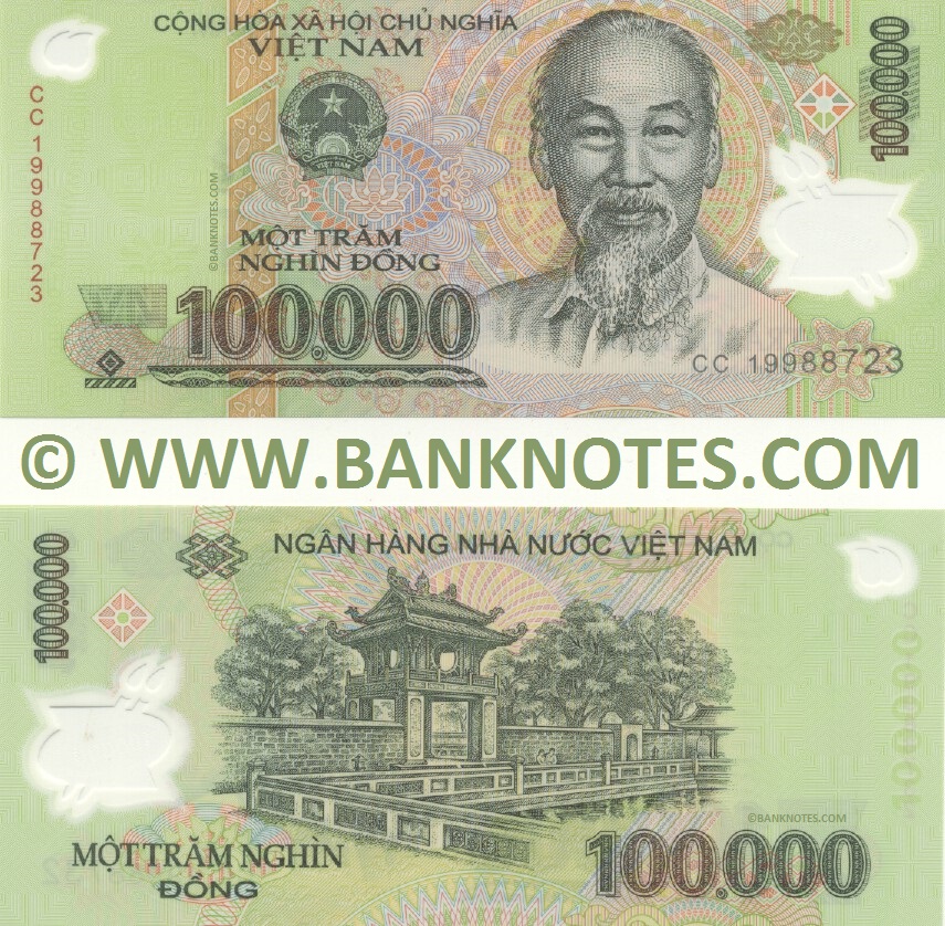 Viet-Nam 100000 Dong 2018 (WJ 18681599) AU-UNC