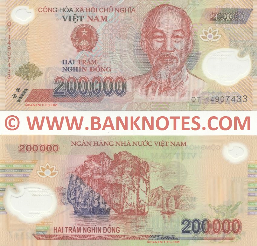 Viet-Nam 200000 Dong 2019 (JA1954599x) UNC