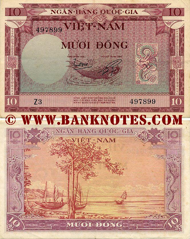 South Viet-Nam 10 Dong (1955)