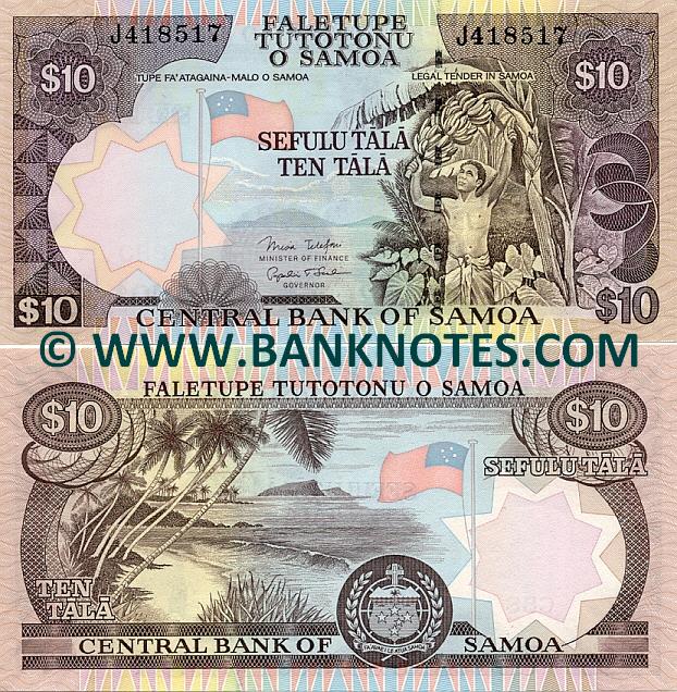 Samoa 10 Tala (2005) (J418508) UNC