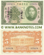 China 5 Dollars Local Currency 1931 (X376374) AU-UNC