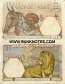 French West Africa 25 Francs 1939 (L.1872/46785116) (circulated) F-VF