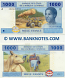 Gabon 1000 Francs 2002 (A 3923399xx) UNC