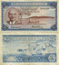 Malawi 5 Pounds L.1964 (B005434) (circulated) F-VF