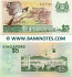 Singapore 5 Dollars (1976) (A/34 51519x) UNC-