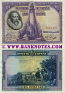 Spain 100 Pesetas 15.8.1928 (Series A; Serial # varies) (circulated) VF