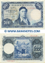 Spain 500 Pesetas 22.7.1954