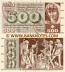 Switzerland 500 Francs 15.1.1969 (5H 78733) (circulated) ph VF