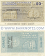 Italy Mini-Cheque 50 Lire 21.2.1977 (Banca Popolare di Milano) (082598984) (circulated) F-VF