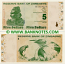 Zimbabwe 5 Dollars 2009 (AA11592xx) UNC