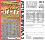 USA: South Carolina 10 Dollars 2013 Education Lottery Ticket "Red Hot Ticket" (Used)