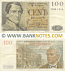 Belgium 100 Francs 21.12.1954 (6422.S.899/160542899) (circulated) F-VF