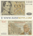 Belgium 100 Francs 21.4.1958 (10430.Y.354/260748354) (circulated) F-VF