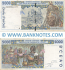 Ivory Coast 5000 Francs 1998 (9817716948) (circulated) VF