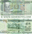 Guinea 2000 Francs 2018 (AP8653xx) UNC