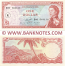 Saint Kitts & Nevis 1 Dollar (1974) (Sig.10) (B90 563129) UNC