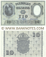 Sweden 10 Kronor 1954 (14641545) (Sig: Einar Lagrelius; Karl Gustaf Rosengren) (lt. circulated) XF-AU