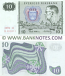 Sweden 10 Kronor 1981 (Sig: Lars Wohlin; Allan Hernelius) (CC-C260963) AU