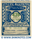 Algeria lottery 1/2 ticket 430 Francs 1954 Serial # 116528 XF