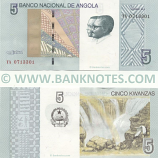 Angola 5 Kwanzas Oct. 2012 (YA07133xx) UNC
