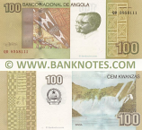 Angola 100 Kwanzas Oct. 2012 (QR89581xx) UNC