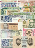 Banknote Regular Set of 1000 different world banknotes UNC 