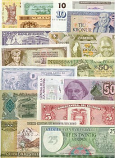 Banknote Regular Set of 300 different world banknotes UNC