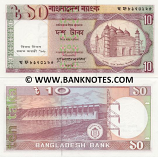 Bangladesh 10 Taka (1996) (kha-pha-89731xx) UNC