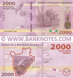 Burundi 2000 Francs 4.7.2018 (CE40837xx) UNC