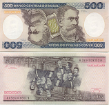 Brazil 500 Cruzeiros (1985) (A39940093xxA) UNC