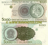 Brazil 5000 Cruzeiros (1990) (A05360836xxB) UNC