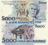 Brazil 5000 Cruzeiros (1993) (A57440995xxA) UNC