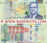 Bahamas 10 Dollars 2016 (D952905) UNC