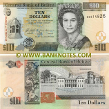 Belize 10 Dollars 2005 (DD5148xx) UNC