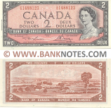 Canada 2 Dollars 1954 (1973-75)